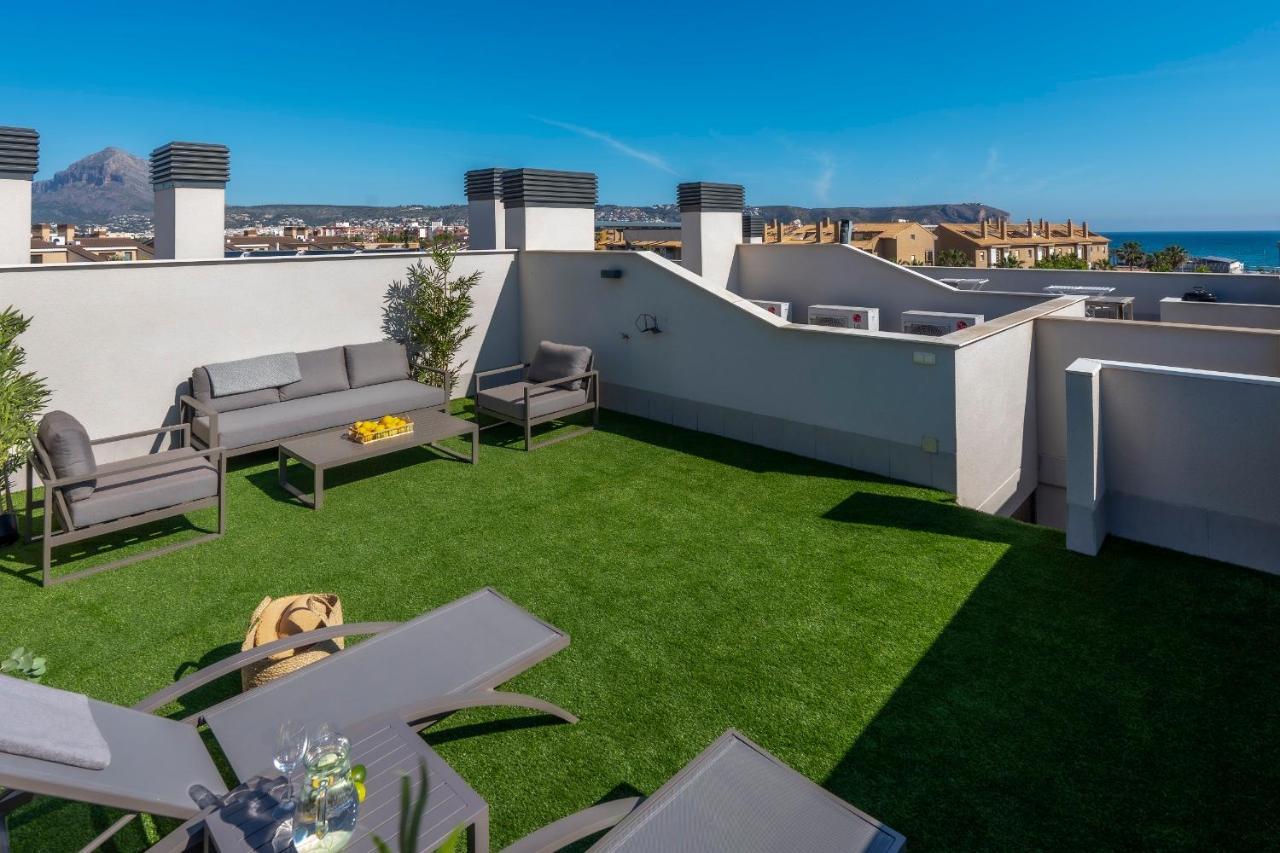 Arenal Dream Seaside Penthouse Apartment Xabia Bagian luar foto